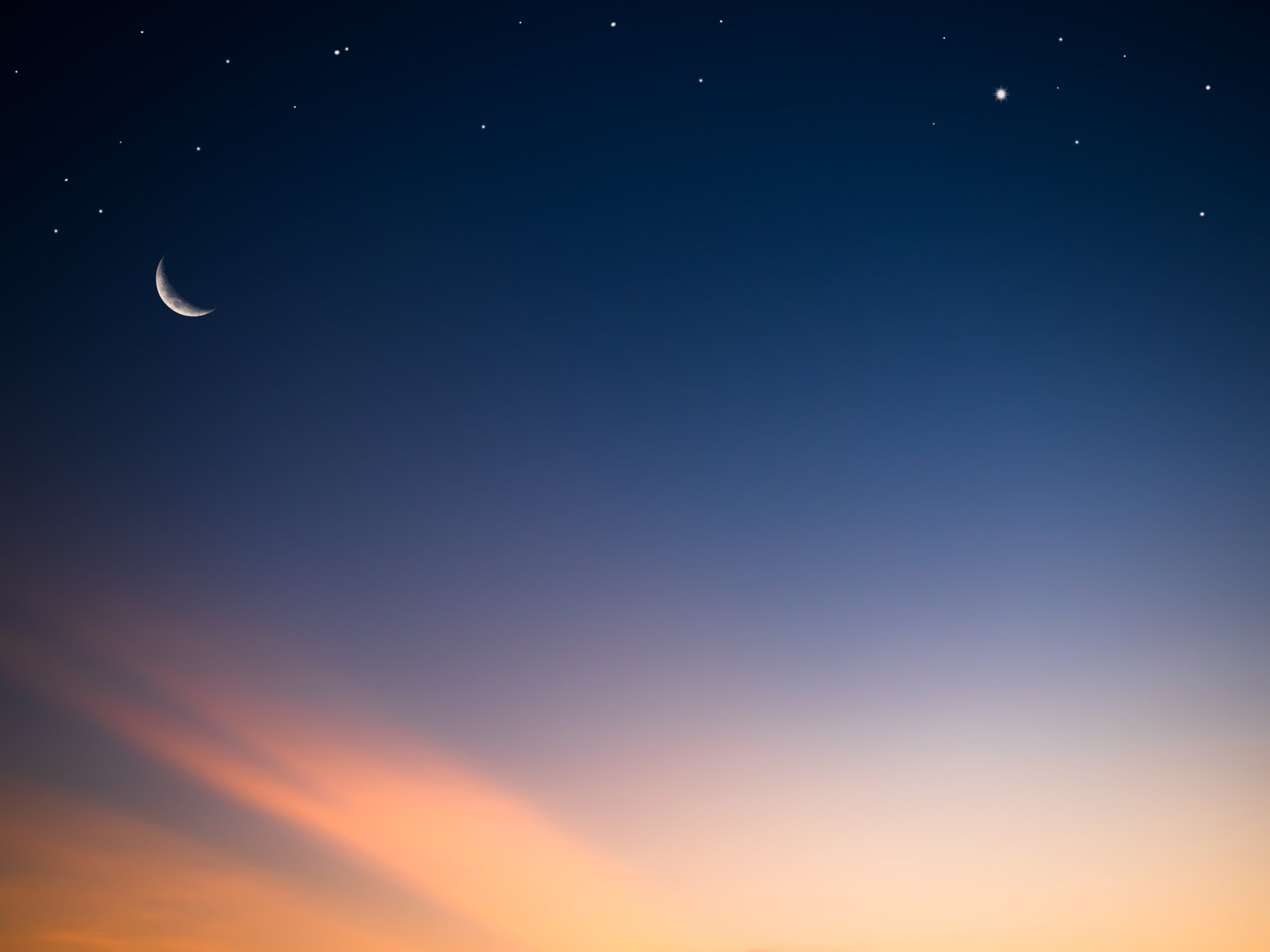 Moon Ramadan Background,Eid Kareem Mubarak with Night Crescent Haft Moon and Star Islam Symbols Nature,Evening Sky Holy Arabic Ramazan Muslim Mubarak Muharram Arabic Greeting God Month,Eid Al adha.